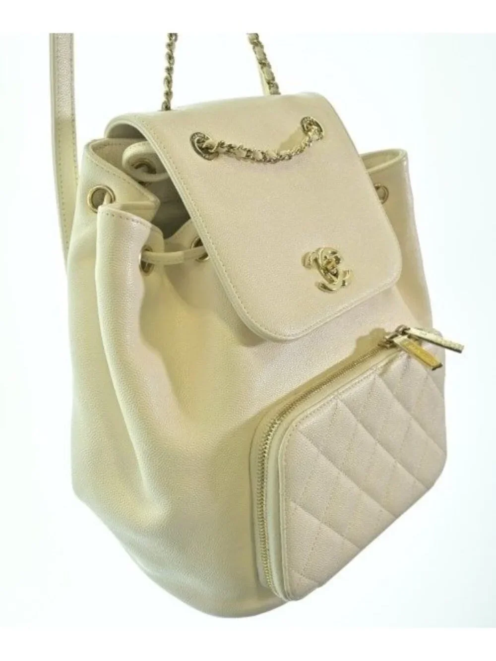 Chanel Backpack White